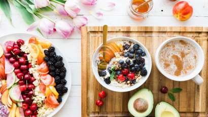 Tasty Porridge With Berries